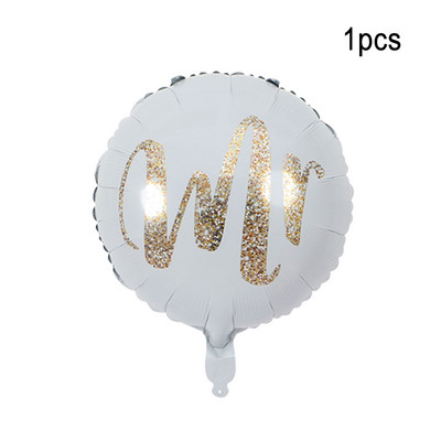 Mr&Mrs LOVE Balons Rose Gold Dimanta Gredzens Folija Baloni Ballīšu Dekorācijas Komplekts Kāzu Valentīna diena Kāzu duša Rotaļlietas Globos