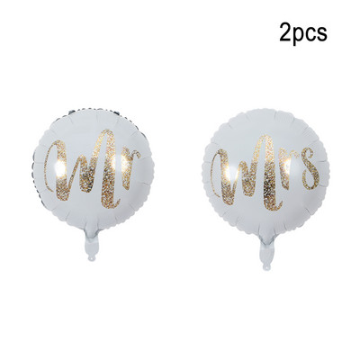 Mr&Mrs LOVE Balons Rose Gold Dimanta Gredzens Folija Baloni Ballīšu Dekorācijas Komplekts Kāzu Valentīna diena Kāzu duša Rotaļlietas Globos