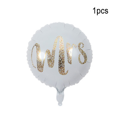 Mr&Mrs LOVE Balons Rose Gold Dimanta Gredzens Folija Baloni Ballīšu Dekorācijas Komplekts Kāzu Valentīna diena Kāzu duša Rotaļlietas Globos