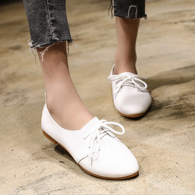 Mocasini de vară din piele pentru femei Pantofi ocazionali Mocasini moale cu vârf ascuțit Încălțăminte pentru femei Pantofi plat pentru femei fgb67