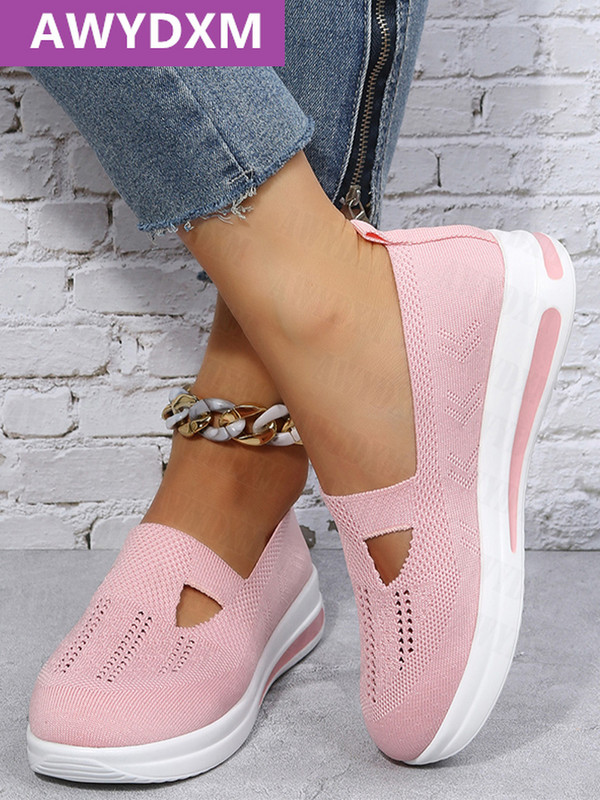 Võrgustikku platvormiga naiste spordijalatsid jooksutossud 2022. aasta suvel uued hingavad kõndimissandaalid, 35–43 naiste kingad