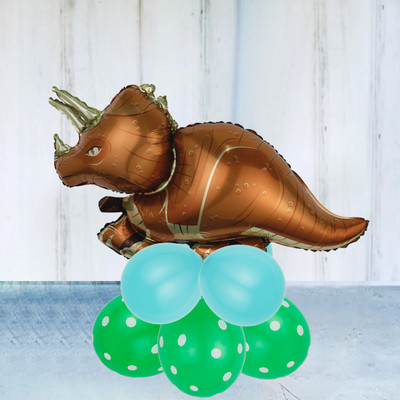 Decoratiune mare de dinozaur pentru ziua de nastere Baloane din folie pentru bebelusi balon de dinozaur Balon pentru ziua de nastere Decoratiuni pentru petrecere in jungla Globos pentru copii