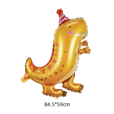 Decoratiune mare de dinozaur pentru ziua de nastere Baloane din folie pentru bebelusi balon de dinozaur Balon pentru ziua de nastere Decoratiuni pentru petrecere in jungla Globos pentru copii