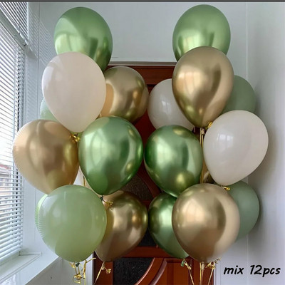 1σετ Μεγάλο μπαλόνι από ελάφι ζούγκλας για ενήλικες Παιδιά Διακόσμηση γενεθλίων Μπαλόνι με ζώα Baby Shower Safari Decor Supplies Globos