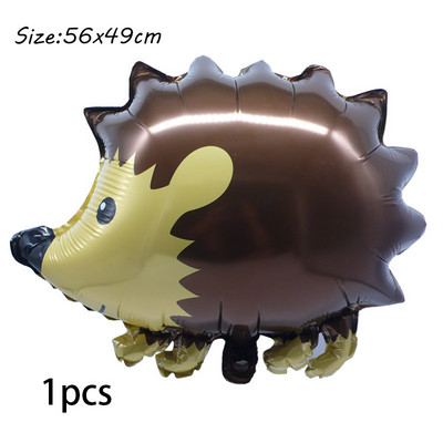 1σετ Μεγάλο μπαλόνι από ελάφι ζούγκλας για ενήλικες Παιδιά Διακόσμηση γενεθλίων Μπαλόνι με ζώα Baby Shower Safari Decor Supplies Globos