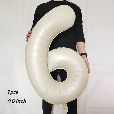 1σετ Μεγάλο μπαλόνι από ελάφι ζούγκλας για ενήλικες Παιδιά Διακόσμηση γενεθλίων Μπαλόνι με ζώα Baby Shower Safari Decor Supplies Globos