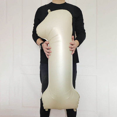 1σετ Μεγάλο μπαλόνι από ελάφι ζούγκλας για ενήλικες Παιδιά Διακόσμηση γενεθλίων Μπαλόνι με ζώα Baby Shower Safari Decor Supplies Globos