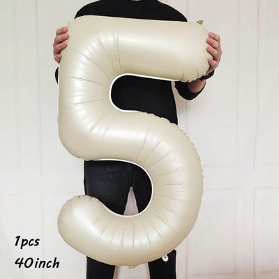 1σετ Μεγάλο μπαλόνι από ελάφι ζούγκλας για ενήλικες Παιδιά Διακόσμηση γενεθλίων Μπαλόνι με ζώα Baby Shower Safari Decor Supplies Globos