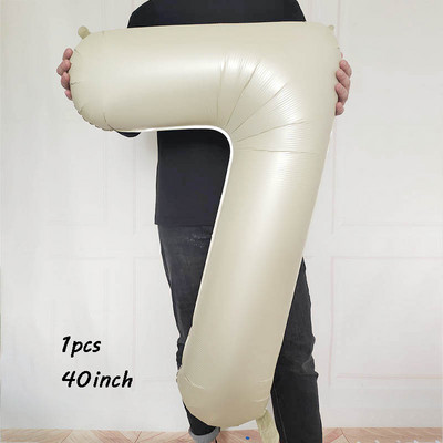 1σετ Μεγάλο μπαλόνι από ελάφι ζούγκλας για ενήλικες Παιδιά Διακόσμηση γενεθλίων Μπαλόνι με ζώα Baby Shower Safari Decor Supplies Globos