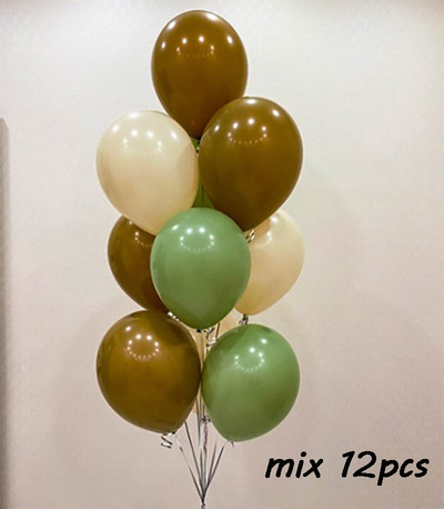 1σετ Μεγάλο μπαλόνι από ελάφι ζούγκλας για ενήλικες Παιδιά Διακόσμηση γενεθλίων Μπαλόνι με ζώα Baby Shower Safari Decor Supplies Globos