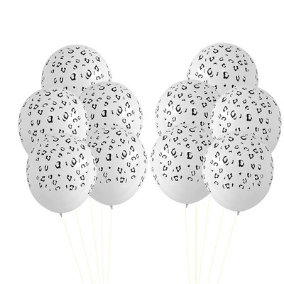 10 tk karbist loomaahvi/tiigri/kaelkirjaku mustriga õhupallid džungli metsiku safari sünnipäevapeo kaunistuseks metsapeo tarvikud