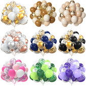 10/38 buc. Baloane confetti Macaron Balon din latex Decor pentru petrecere de aniversare pentru copii Aniversare de nunta Rechizite pentru petrecerea de bebeluși Globos