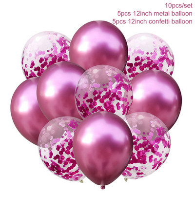 10/38 buc. Baloane confetti Macaron Balon din latex Decor pentru petrecere de aniversare pentru copii Aniversare de nunta Rechizite pentru petrecerea de bebeluși Globos