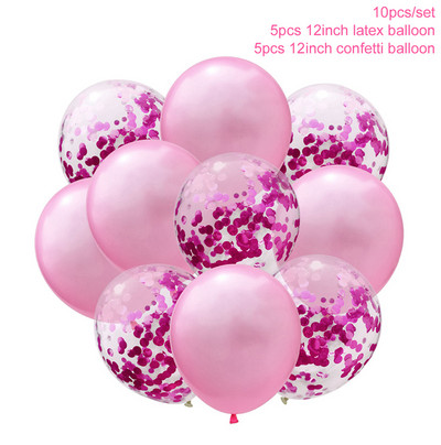 10/38 buc. Baloane confetti Macaron Balon din latex Decor pentru petrecere de aniversare pentru copii Aniversare de nunta Rechizite pentru petrecerea de bebeluși Globos