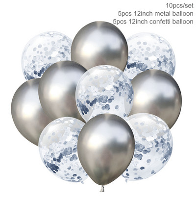 10/38 buc. Baloane confetti Macaron Balon din latex Decor pentru petrecere de aniversare pentru copii Aniversare de nunta Rechizite pentru petrecerea de bebeluși Globos