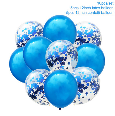 10/38 buc. Baloane confetti Macaron Balon din latex Decor pentru petrecere de aniversare pentru copii Aniversare de nunta Rechizite pentru petrecerea de bebeluși Globos