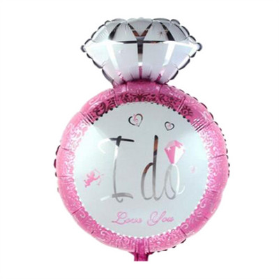 Dimanta Gredzens Balons Hēlija Folija Baloni Valentīndienas ballītei Kāzu Dekorācijas Dzimšanas dienas Bērnu duša Mariage Supplies Dāvana