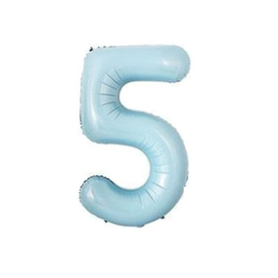 40 hüvelykes pasztell babakék rózsaszín fóliaszámú léggömb 1 2 3 4 5 6 7 8 9 születésnapi parti babaváró esküvői dekorációs fesztivál ballon