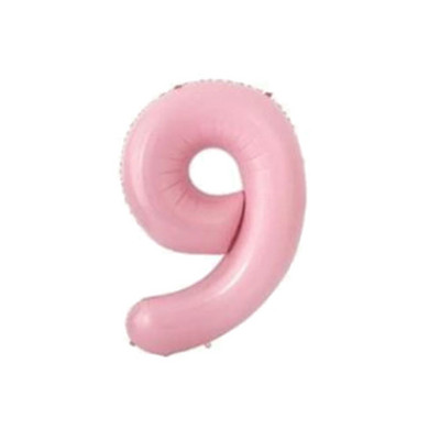 40 hüvelykes pasztell babakék rózsaszín fóliaszámú léggömb 1 2 3 4 5 6 7 8 9 születésnapi parti babaváró esküvői dekorációs fesztivál ballon
