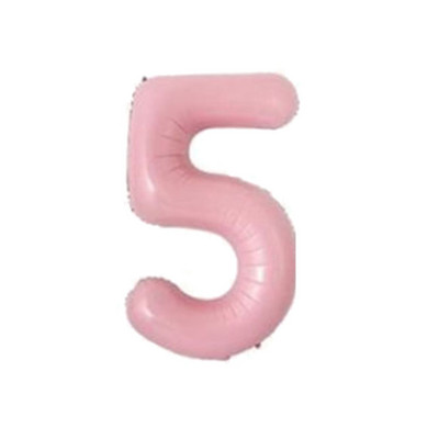 40 hüvelykes pasztell babakék rózsaszín fóliaszámú léggömb 1 2 3 4 5 6 7 8 9 születésnapi parti babaváró esküvői dekorációs fesztivál ballon