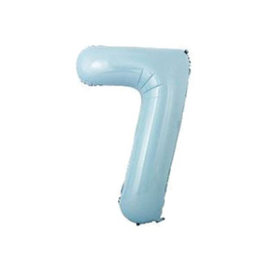 40 hüvelykes pasztell babakék rózsaszín fóliaszámú léggömb 1 2 3 4 5 6 7 8 9 születésnapi parti babaváró esküvői dekorációs fesztivál ballon