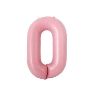 40 hüvelykes pasztell babakék rózsaszín fóliaszámú léggömb 1 2 3 4 5 6 7 8 9 születésnapi parti babaváró esküvői dekorációs fesztivál ballon