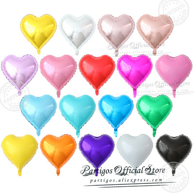 10 τμχ 18 ιντσών Multi Rose Gold Foil Balloons Metal Helium Globos Διακοσμήσεις γάμου για κορίτσι Δώρα αρραβώνων γενεθλίων