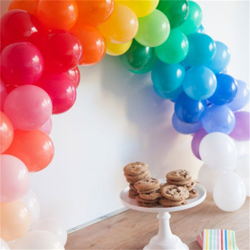 160 buc/lot 12/5 inch set de baloane din latex colorat balon cromat aniversare nunta ziua de nastere baby shower party decorare consumabile cadou