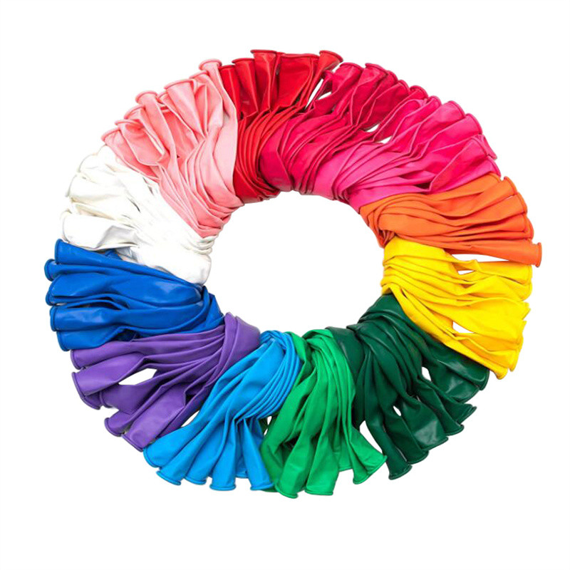 160 buc/lot 12/5 inch set de baloane din latex colorat balon cromat aniversare nunta ziua de nastere baby shower party decorare consumabile cadou