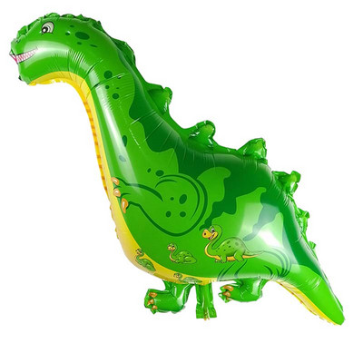 Dinozaur jurasic mare Decor pentru petrecerea de aniversare Baloane din folie Balon pentru animale Baby Shower Globos cu heliu Dragon din desene animate în picioare