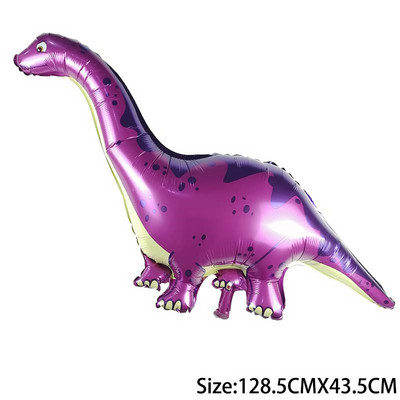 Dinozaur jurasic mare Decor pentru petrecerea de aniversare Baloane din folie Balon pentru animale Baby Shower Globos cu heliu Dragon din desene animate în picioare