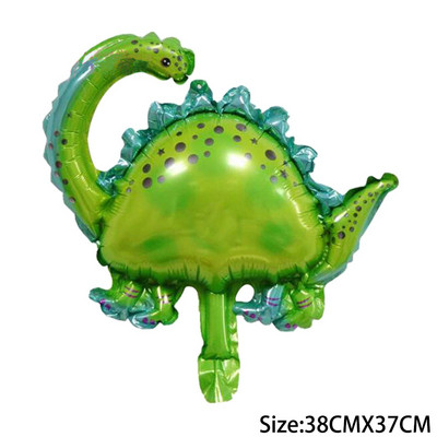 Dinozaur jurasic mare Decor pentru petrecerea de aniversare Baloane din folie Balon pentru animale Baby Shower Globos cu heliu Dragon din desene animate în picioare