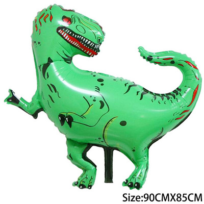 Dinozaur jurasic mare Decor pentru petrecerea de aniversare Baloane din folie Balon pentru animale Baby Shower Globos cu heliu Dragon din desene animate în picioare