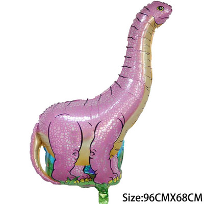 Dinozaur jurasic mare Decor pentru petrecerea de aniversare Baloane din folie Balon pentru animale Baby Shower Globos cu heliu Dragon din desene animate în picioare