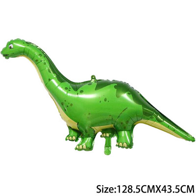 Dinozaur jurasic mare Decor pentru petrecerea de aniversare Baloane din folie Balon pentru animale Baby Shower Globos cu heliu Dragon din desene animate în picioare