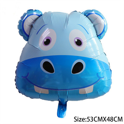 Cirka dzīvnieku folijas baloni varavīksnes zebra zelta lauva balons dzimšanas dienas bērnu duša ballītes dekorācijas bērniem rotaļlietas hēlija globusi