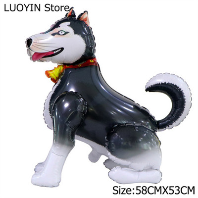 1 gab. Lieli 4D dinozauru folijas baloni pūķa ballīte dzimšanas dienas bērnu dušas dekorēšana džungļu dzīvnieki bērniem piederumi zēnu rotaļlietas gaisa globusi