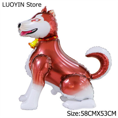 1 gab. Lieli 4D dinozauru folijas baloni pūķa ballīte dzimšanas dienas bērnu dušas dekorēšana džungļu dzīvnieki bērniem piederumi zēnu rotaļlietas gaisa globusi