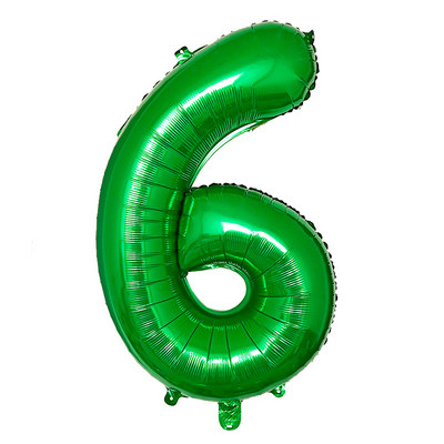 32/40 inch Baloane cu numere de culoare verde deschis Balon din folie Jungle Safari Zi de naștere Balon pentru petrecere Balon 0 1 2 3 4 5 6 7 8 9 Globo
