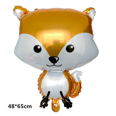 Žirafa Životinje iz džungle Baloni Zebra Slon Majmun Baloni od folije Dječji Safari Dekoracija za rođendansku zabavu Baby Shower Helium Globos