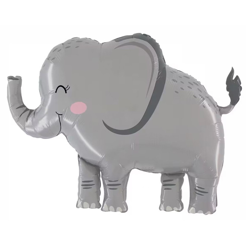 Kaelkirjak džungli loomad õhupallid sebra elevant ahv fooliumist õhupallid lapsed safari sünnipäevapeo sisustus beebi dušš heeliumi gloobused