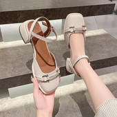 Αντιολισθητικά πέδιλα με στρογγυλά δάχτυλα Γυναικεία casual 2023 Summer Hollow Κομψά παπούτσια Κορεατικά παπούτσια για πάρτι μόδας Γυναικεία παπούτσια σχεδιασμού