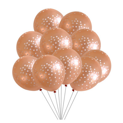 10gab 12 collu hroma metāla lateksa baloni daudz laimes dzimšanas dienā ar drukātu rakstu balons hēlija metāla globos dzimšanas dienas svinību dekorācijas