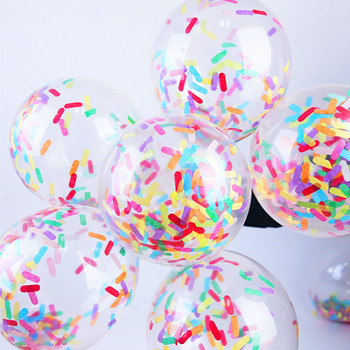 20 τεμ. 12 ιντσών Rainbow Confetti Balloons Ice Cream Mixed Color Balloon Wedding Anniversary Baby Shower