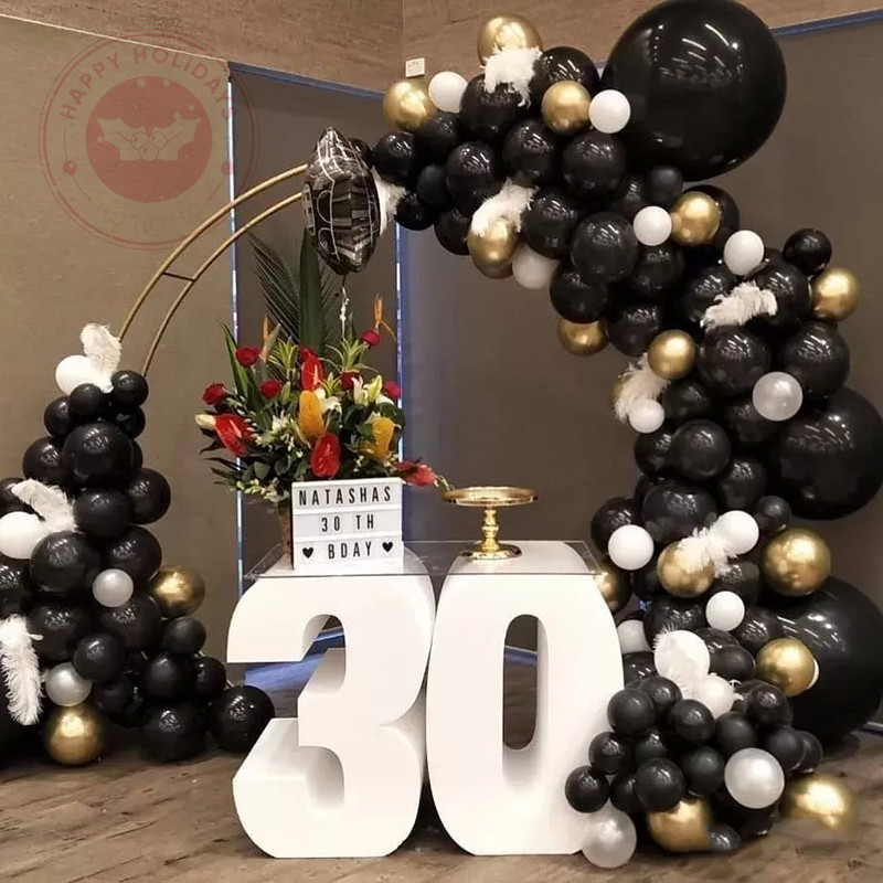 5-36 hüvelykes vastagított nagy léggömbök Boldog Születésnapi Party Esküvő Karácsonyi Dekoráció Óriás Balloon Dekor Babazuhany Globos játékok