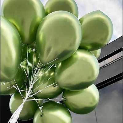 5/10/18 hüvelykes klasszikus matt fehér latex léggömbök króm fémes arany léggömb ív születésnapi parti dekoráció babazuhany esküvői gömbök