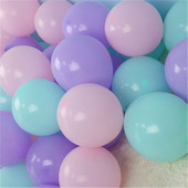 30gab 5/10/12 collu Macaron balons Mermaid krāsains lateksa baloni dzimšanas dienas ballīte Ziemassvētku kāzu dekorācija bērnu dušas balons