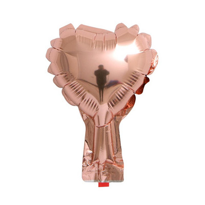 50 τεμ. 5 ιντσών Foil Star Balloons Heart balloon Στολισμός γάμου Ασημί Χρυσή καρδιά Μπαλόνια Γενέθλια Baby Shower Γάμος