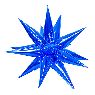 12 τμχ Explosion Star Foil Balloons Τελετή έναρξης για πάρτι γενεθλίων Διακόσμηση γάμου Διακοσμητικό μπαλονάκι με χωνάκι νερού