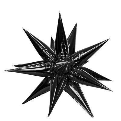12 τμχ Explosion Star Foil Balloons Τελετή έναρξης για πάρτι γενεθλίων Διακόσμηση γάμου Διακοσμητικό μπαλονάκι με χωνάκι νερού